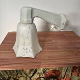 White porcelain wall lamp