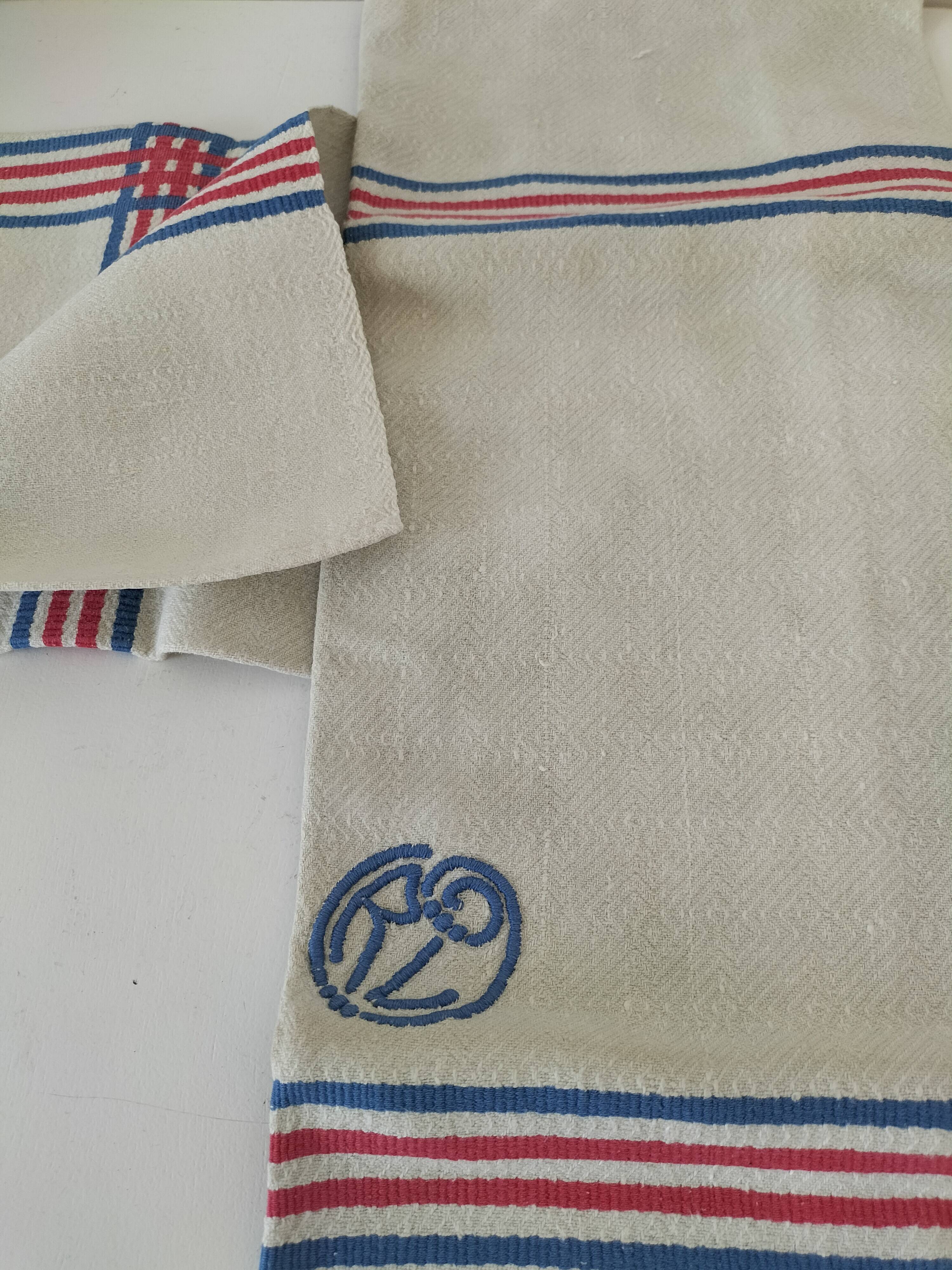 Monogrammed napkins