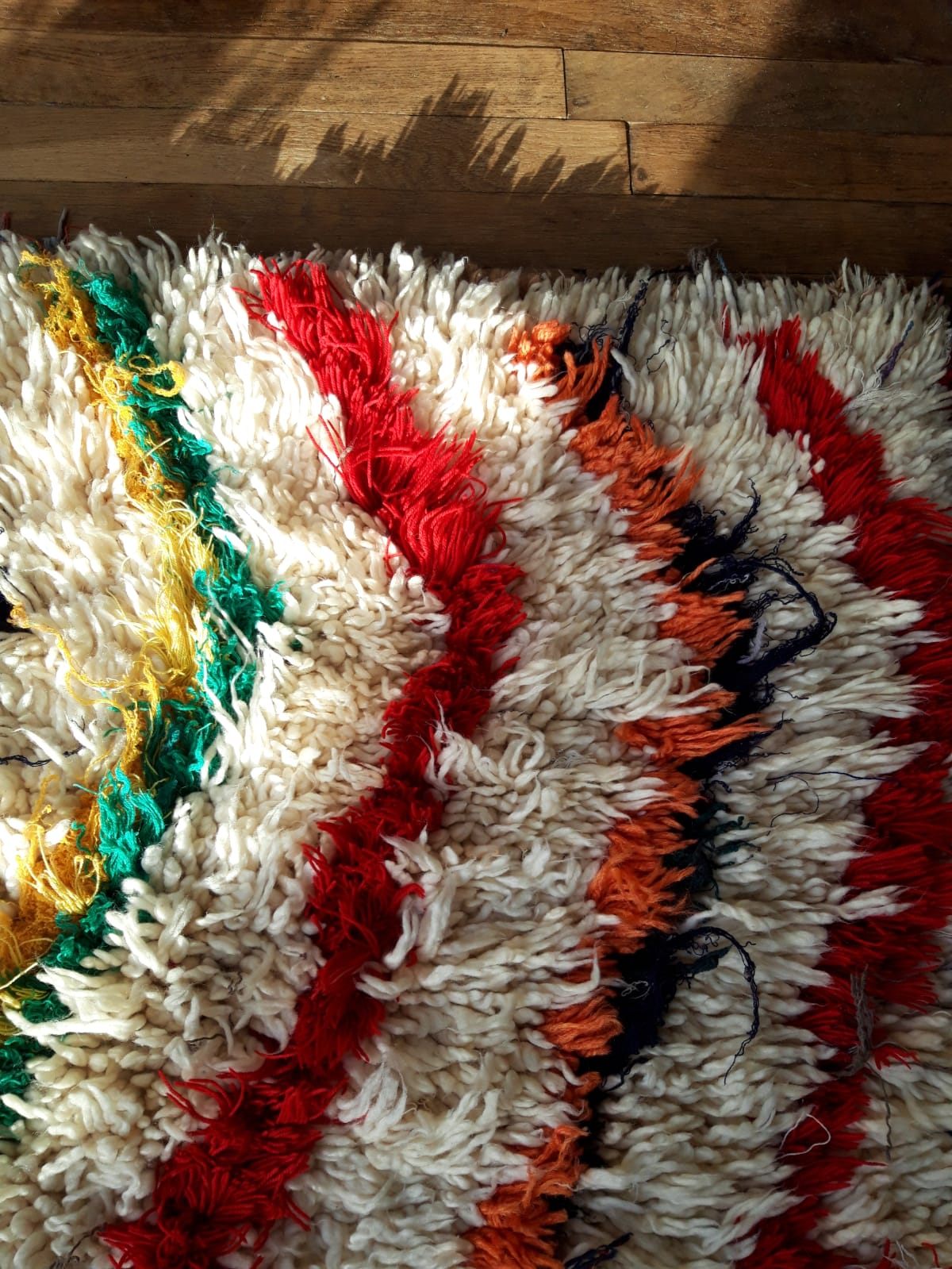 Old berber carpet