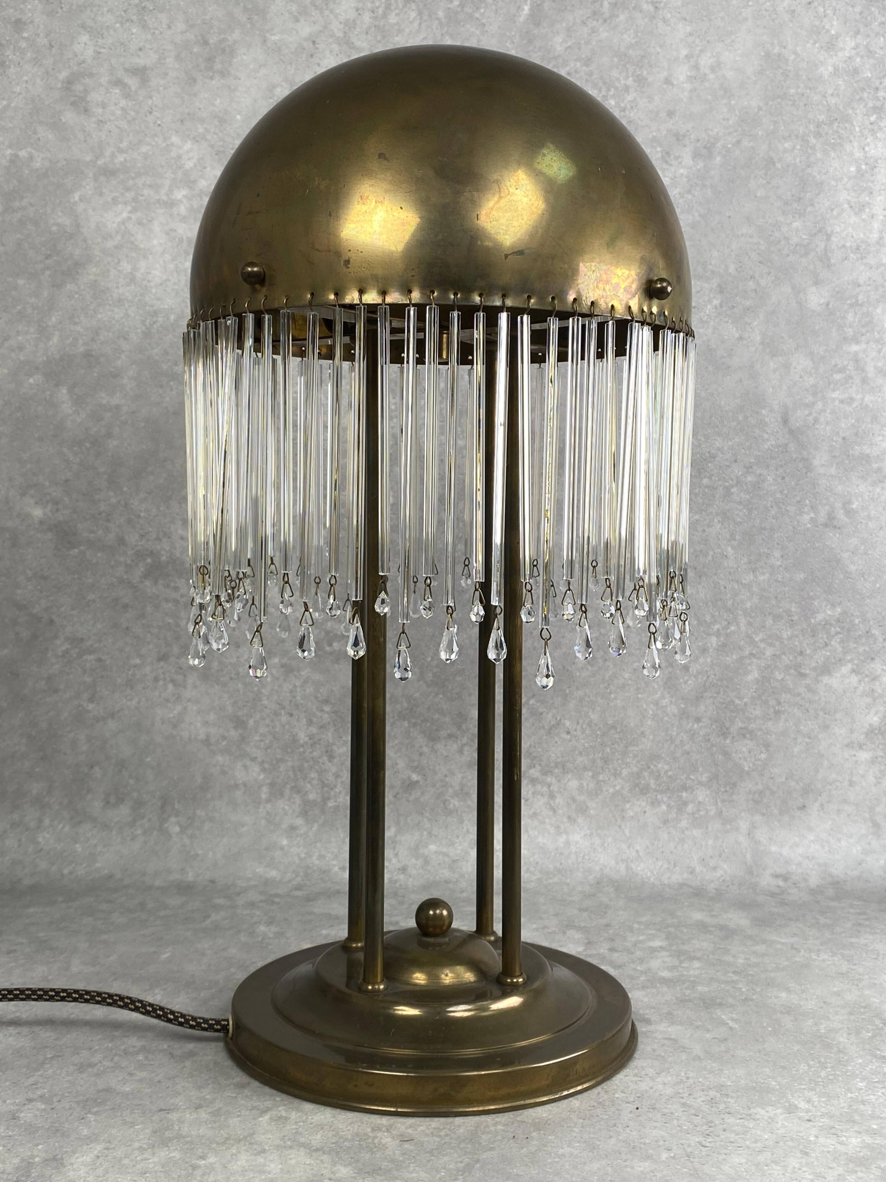 Vienna Secession Desk Lamp by Josef Hoffmann
