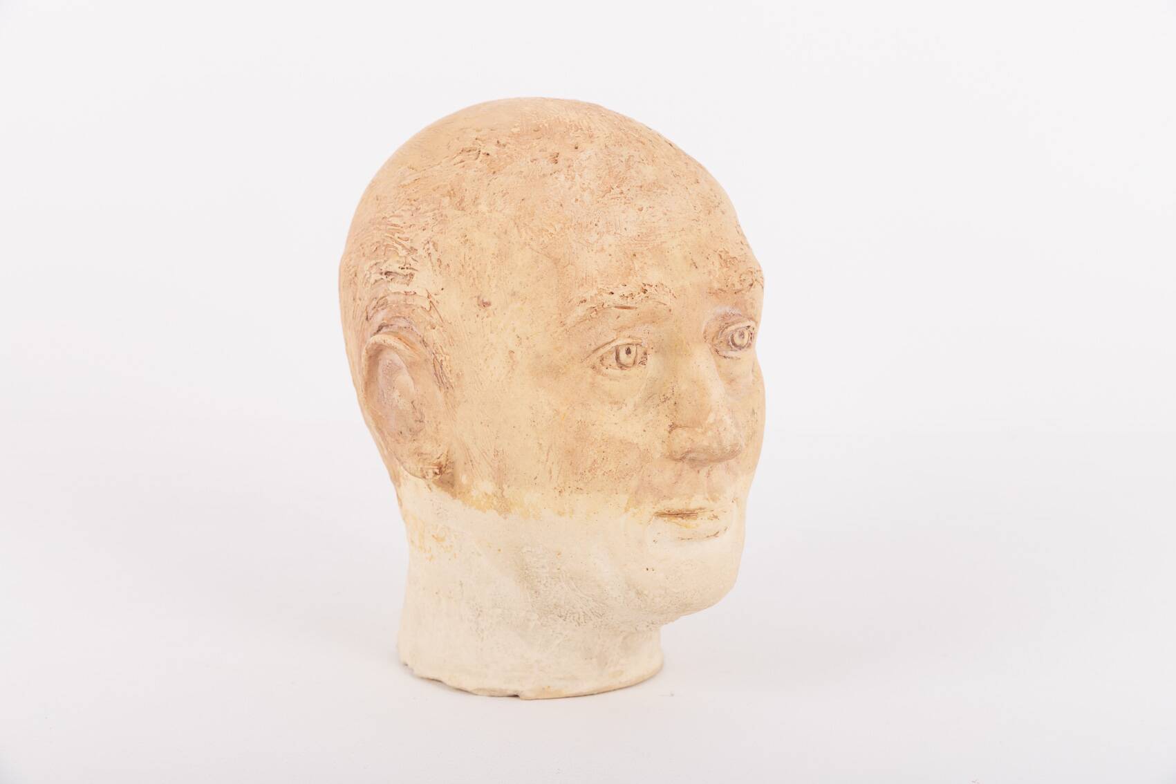 Vintage Italian Earthenware Bust