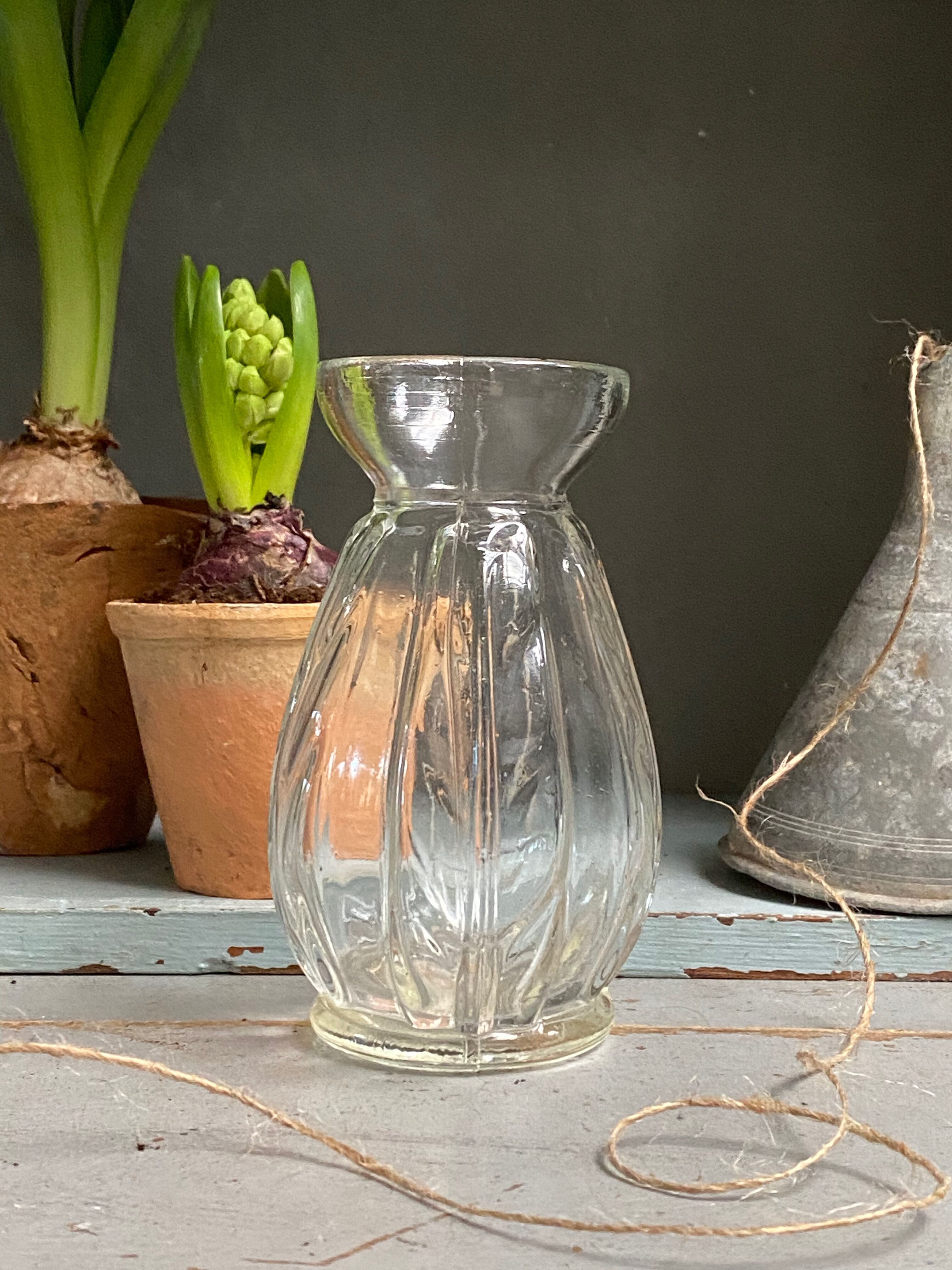 Pair of Art Deco bulb vases