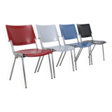 4x Postmodern Diningchair “Sento” by Jørgen Kastholm for Dauphin