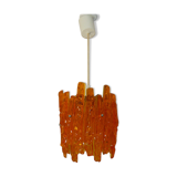 Suspension "glaçons" de kalmar en lucite années 70