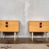 Pair of vintage bedside tables