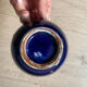 Moroccan blue ceramic bowl, in excellent condition.