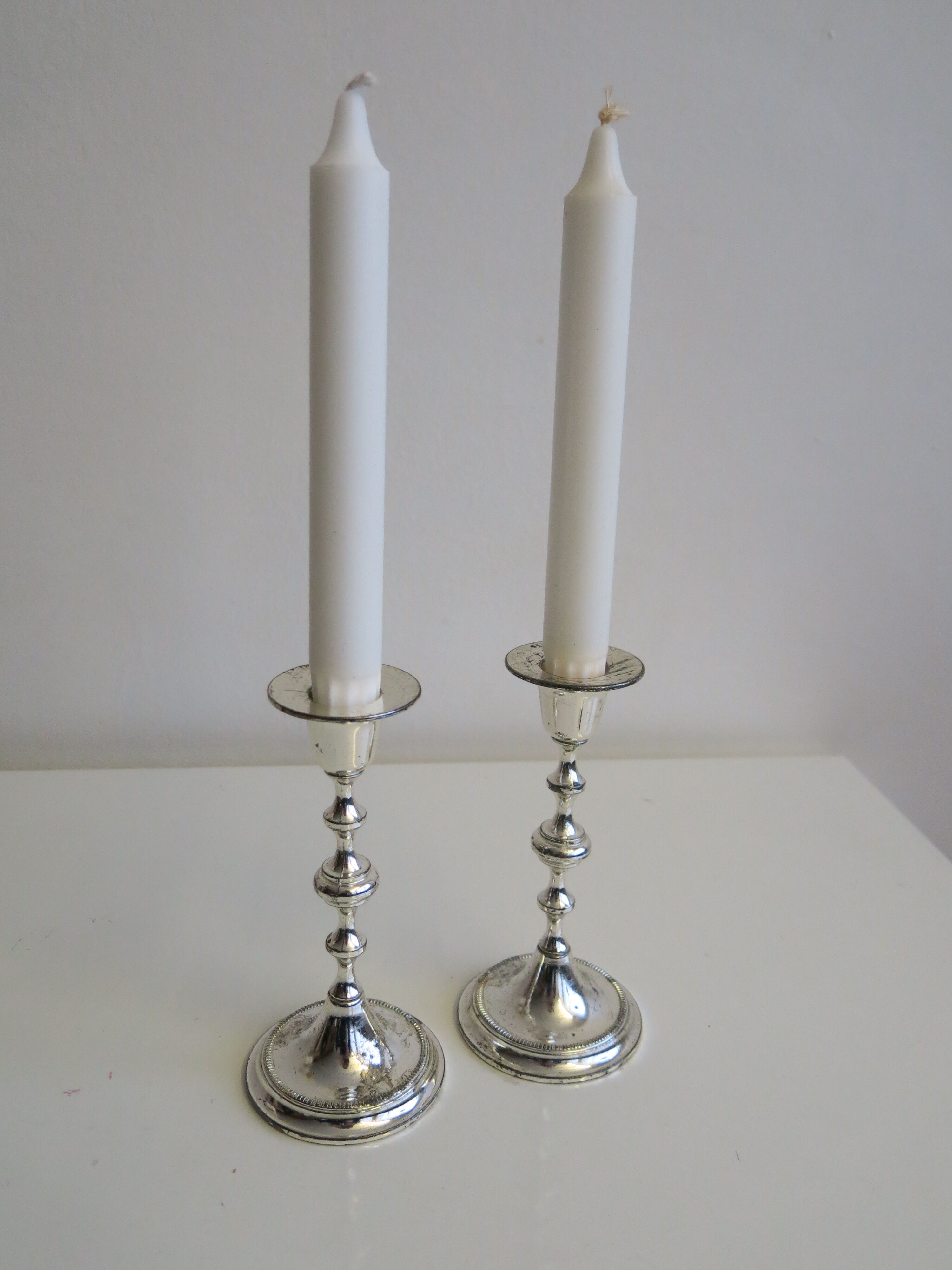 Duo de chandeliers droits de BMF West-Germany