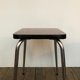 Brown formica stool
