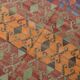 Purple & Orange & Red & Green Kilim Rug, Orientel Kilim Rug 176x390Cm