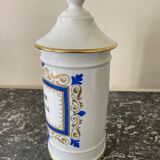 Limoges Ternet porcelain medicine jar