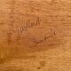 Vintage storage furniture in flame-figured oak, by Gillard Bourdin, circa 196.