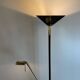 Chrome and brass floor lamp by Deknudt Belgium, 1980s