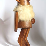 Danish Viking teak figure 60s