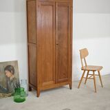 Parisian wooden wardrobe in country style