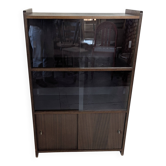 Library, vintage display case
