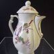 Very pretty Limoges porcelain coffee pot from Bernardaud model "Ch