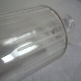 Set of 6 vintage cut crystal wine glasses.