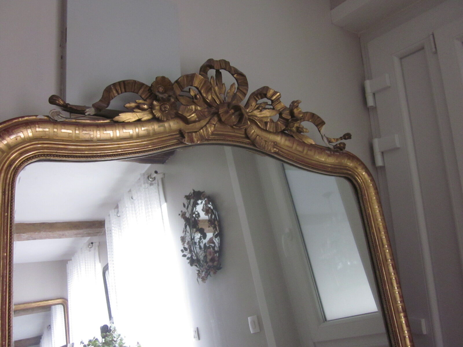 large mirror gilded XIX 2mx120cm
