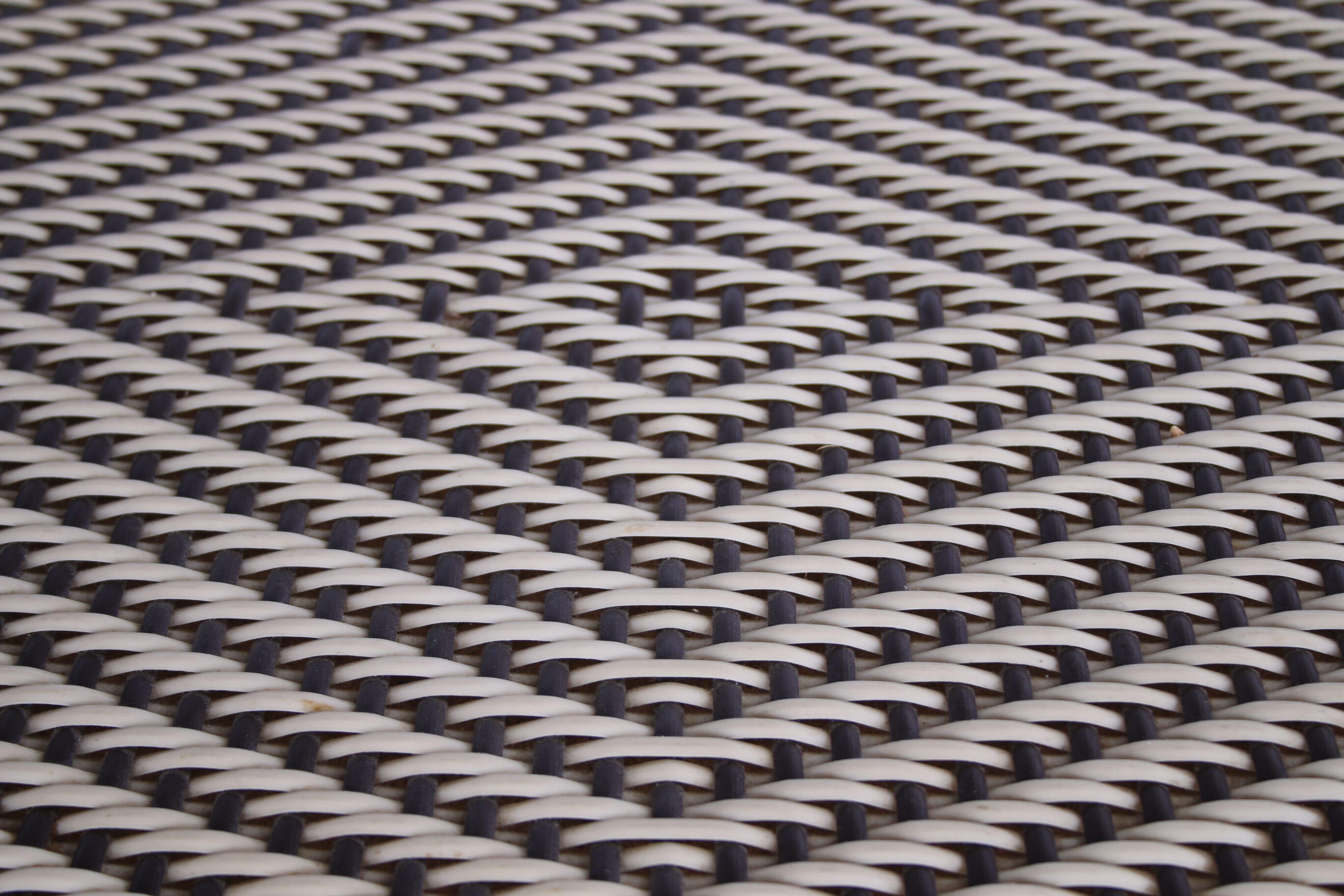 Vintage rattan table bamboo Bohemian style