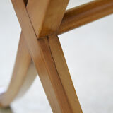 Pair of nightstands neoclassical wooden fruit