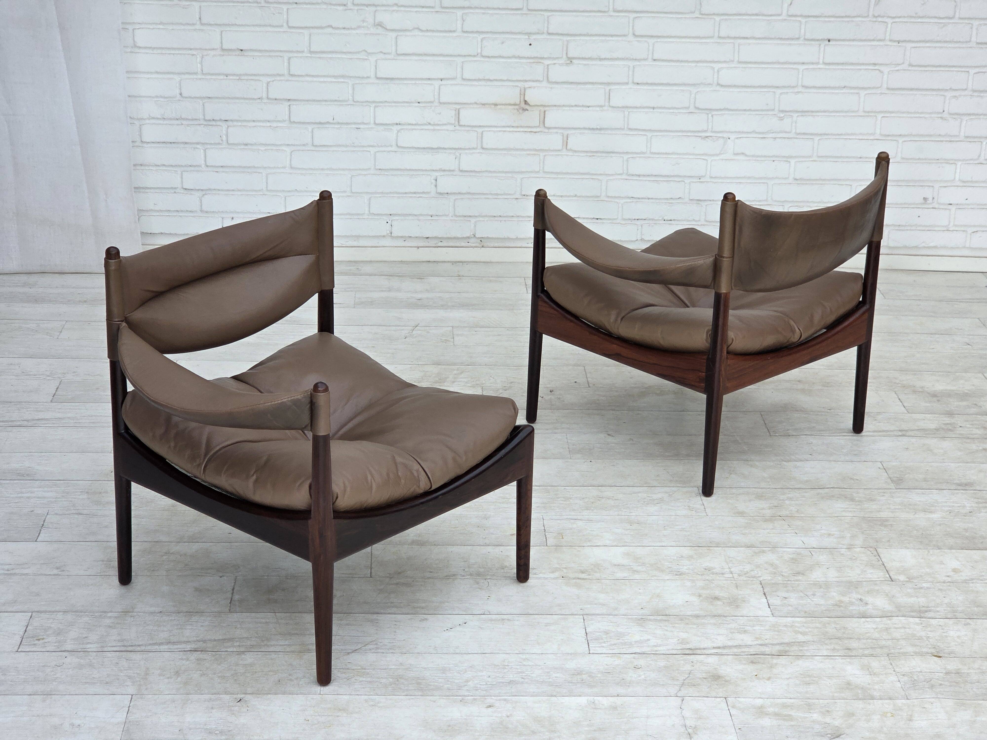 1970s, Danish design by Kristian Vedel, modular sofa, model Modus.