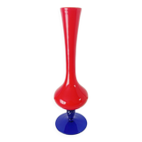 opaline single-flower vase