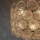 Large floral chandelier Mid Century Modern attributed to Emil Stejnar 1970s