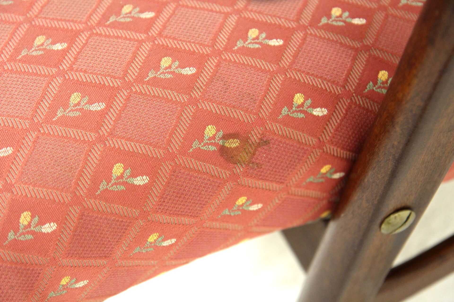 Scandinavian teak armchair & footrest, Sweden, 1960