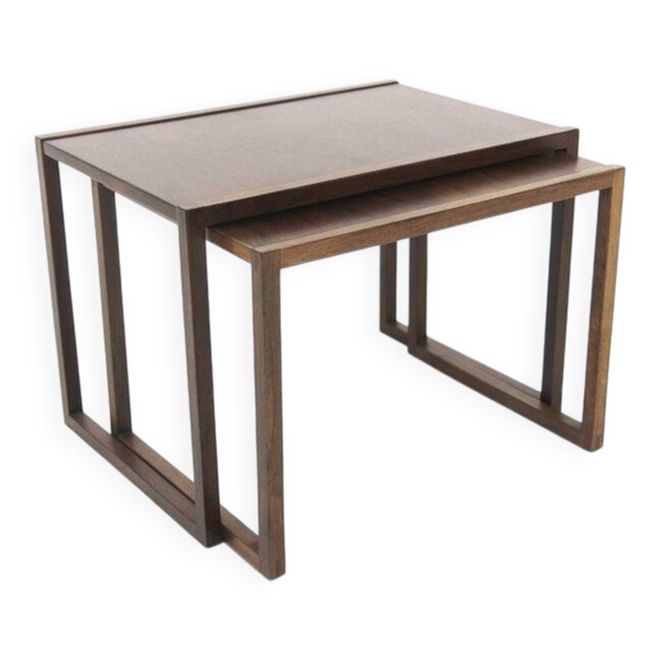 Tables gigognes scandinave en palissandre, Suède, 1960