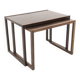 Scandinavian rosewood nesting tables, Sweden, 1960s