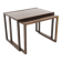 Scandinavian rosewood nesting tables, Sweden, 1960s