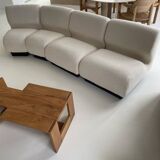 Ecru modular canapé Don Chadwick Herman Miller