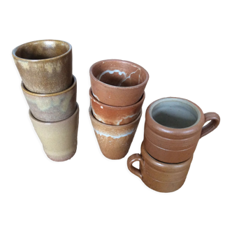 Set of coffee cups