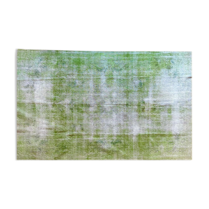 Tapis vintage vert