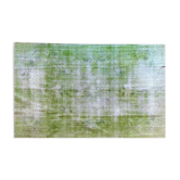 Tapis vintage vert
