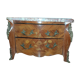 Miniature chest of drawers in Louis XV style marquetry