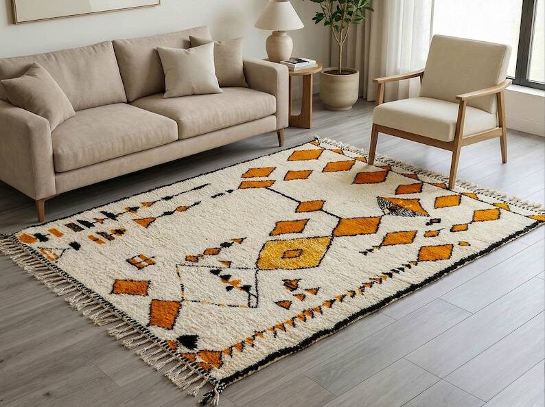 Tapis artisanal marocain 200cmx300cm