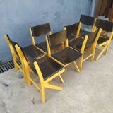 8 Baumann bistro chairs