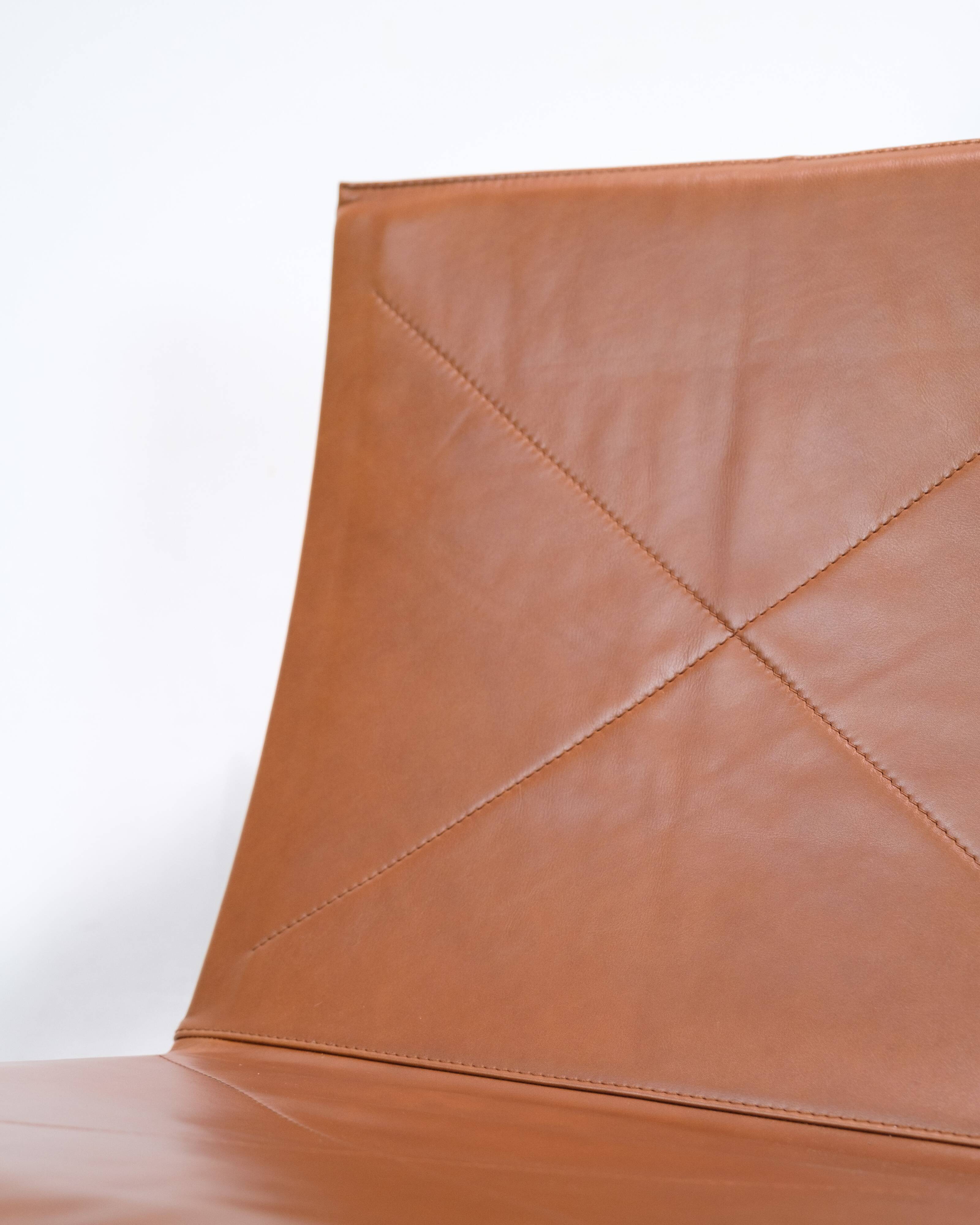 Lounge Chair Model PK 22 Made In Walnut Elegance Leather By Poul Kjærholm For Fritz Hansen