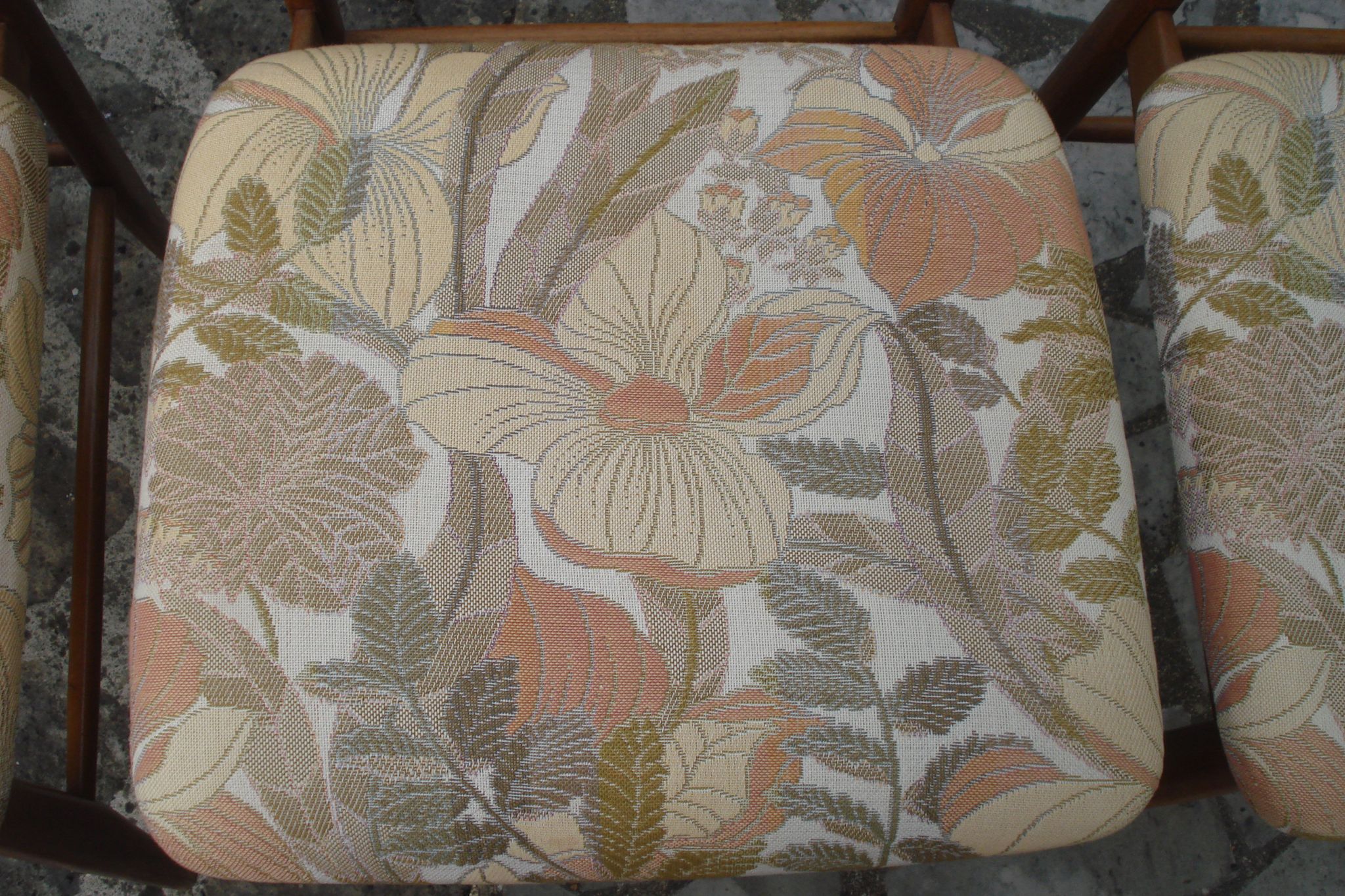 4 Italian Consorzio Sedie Friuli chairs 1960