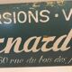 Painted advertising sheet metal for automobilia