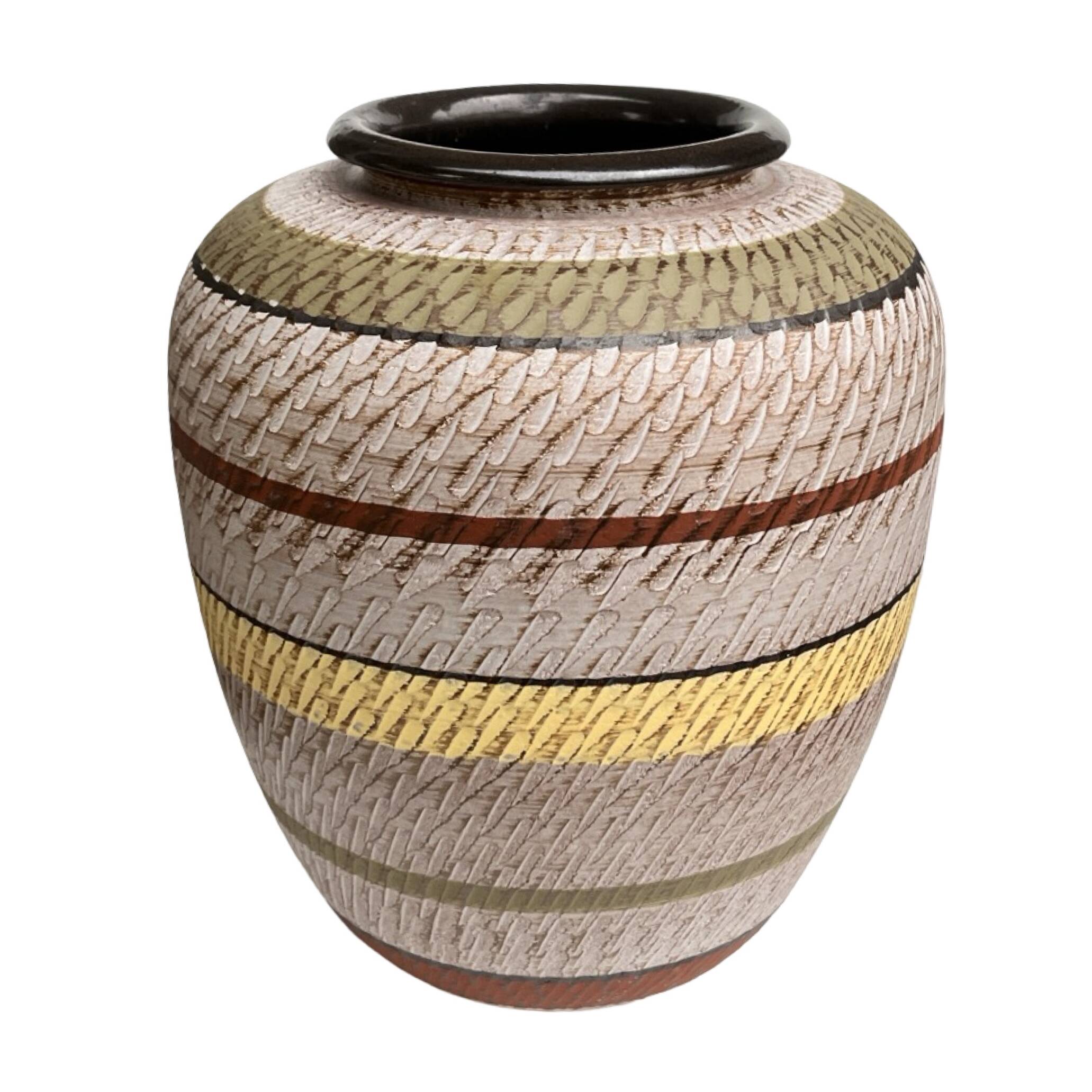 Dümler & Breiden "Faux Klinker" floor vase, type 29/25, Germany 1970s