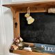 Workshop kitchen hook shelf