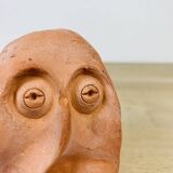 Terracotta head/bust, object of curiosity
