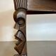 Hand-carved Congolese coffee table, 1989