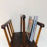Brutalist magazine rack, 1970