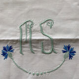 Embroidered sheet