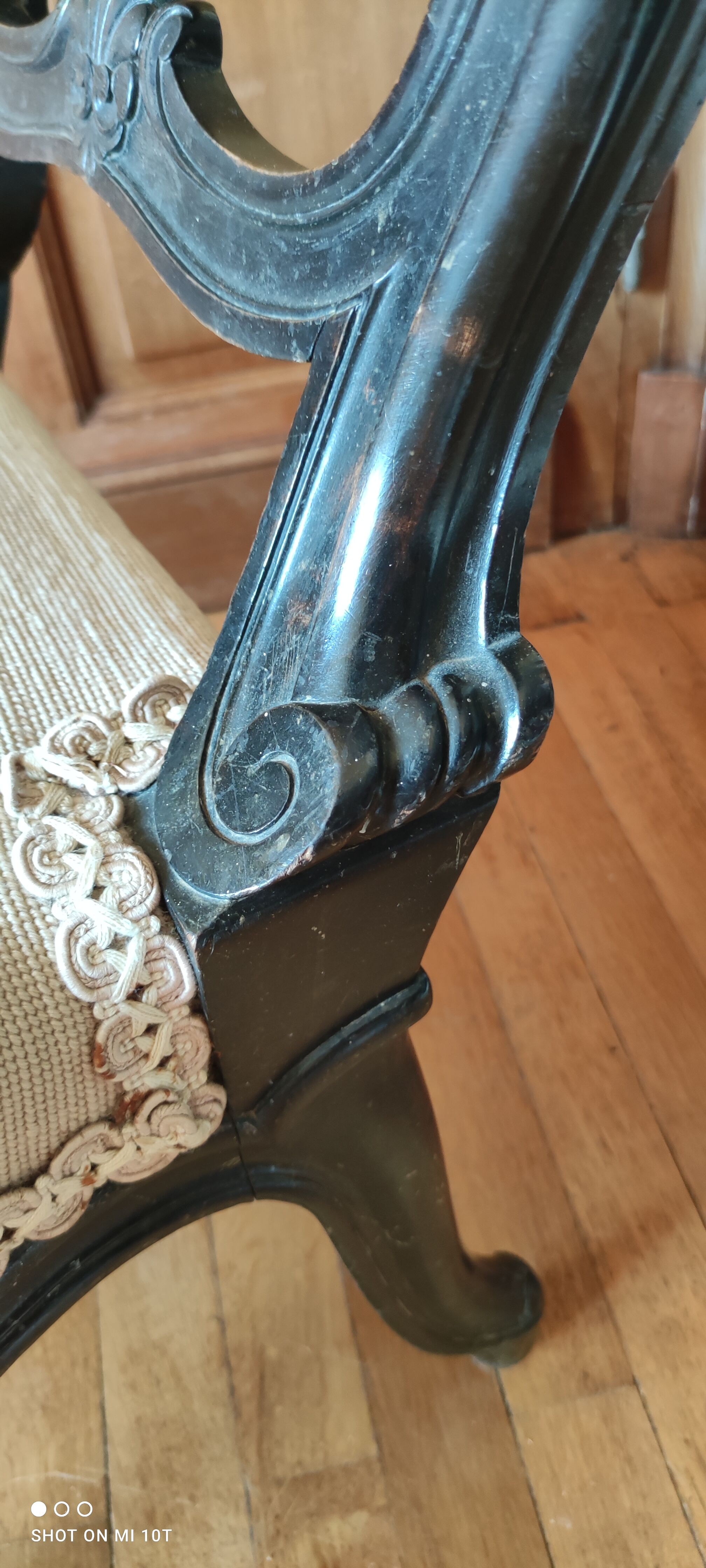 Napoleon armchair/cackling chair