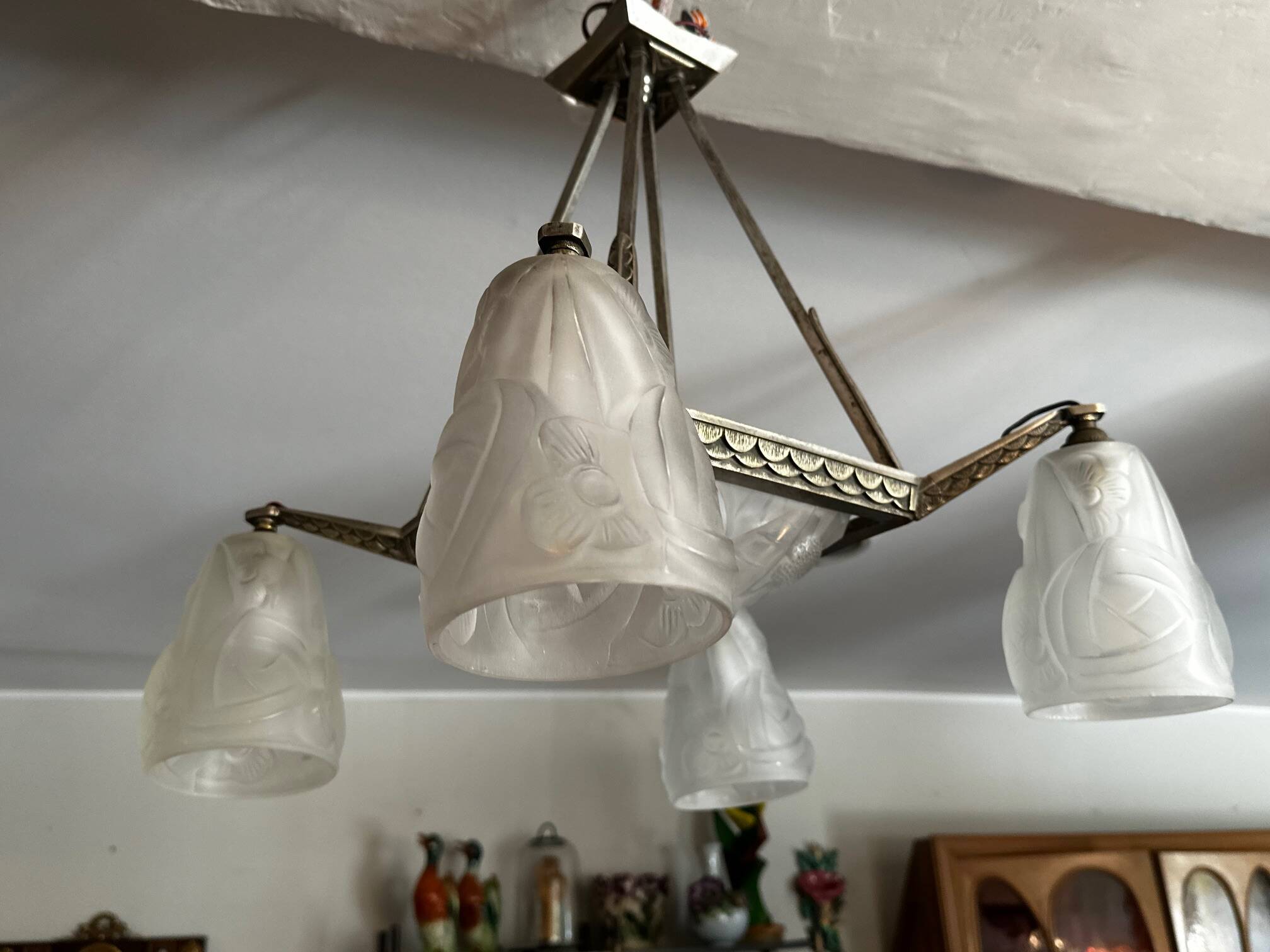 Art Deco chandelier