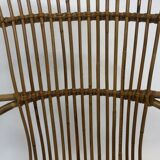 Van Rohe Noordwolde rattan chair, 1960s